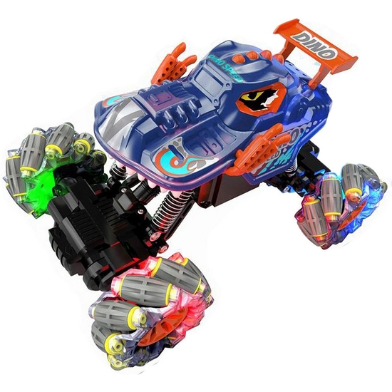 COCHE RADIO CONTROL DINO 20 CM 7 FUNCIONES 2 COLORES SURTIDOS image 2