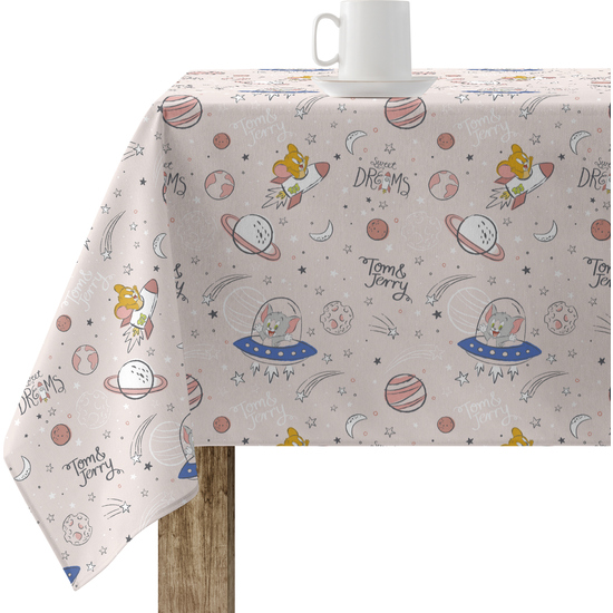 MANTEL RESINADO (TACTO PLASTIFICADO) ANTIMANCHAS MODELO DOODLE SPACE TJ 1 image 0