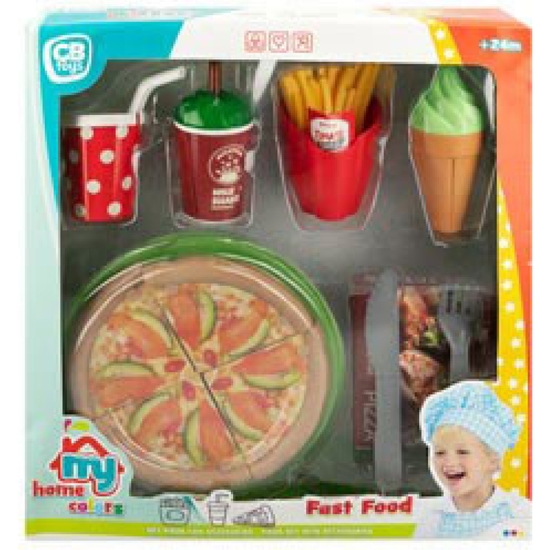 SET BANDEJA ALIMENTOS PIZZA Y ACCESORIOS image 0