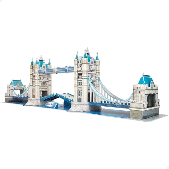PUZZLE 3D TOWER BRIDGE LONDRES 120 PIEZAS 77X18X23 image 1
