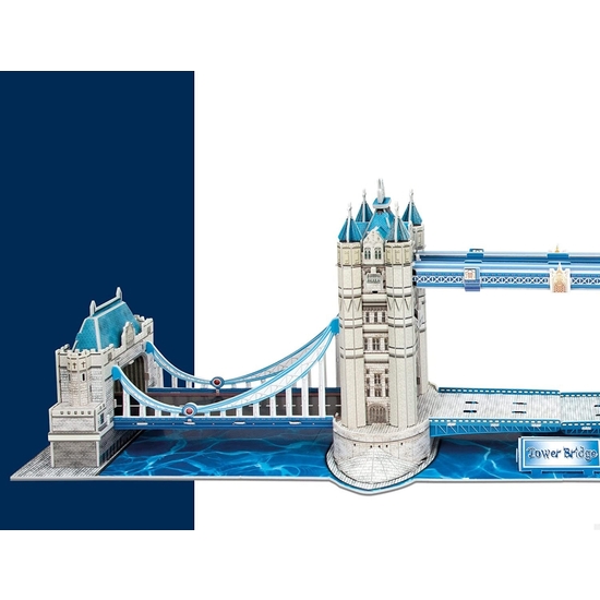 PUZZLE 3D TOWER BRIDGE LONDRES 120 PIEZAS 77X18X23 image 2