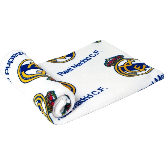 REAL MADRID MANTA CORALINA 150X95 CM image 0