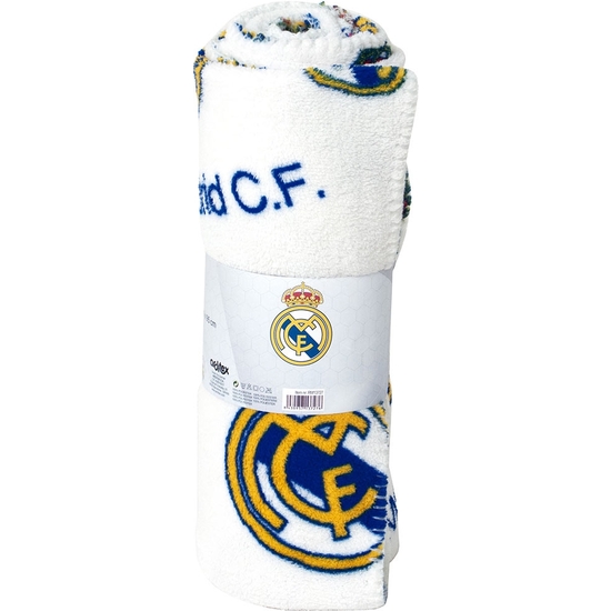 REAL MADRID MANTA CORALINA 150X95 CM image 1