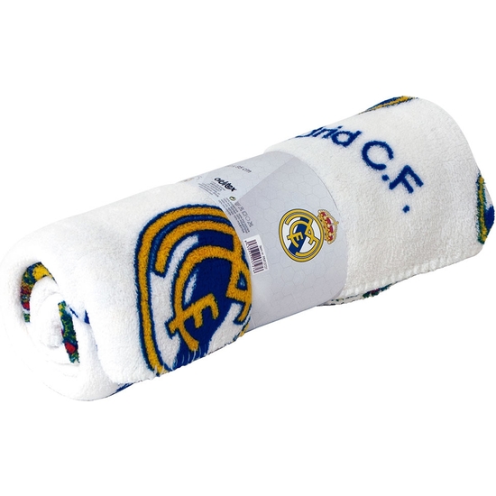 REAL MADRID MANTA CORALINA 150X95 CM image 2