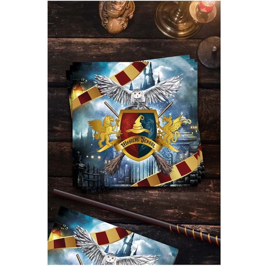 PACK 12 SERVILLETAS PAPEL MAGO 33X33 CM image 2