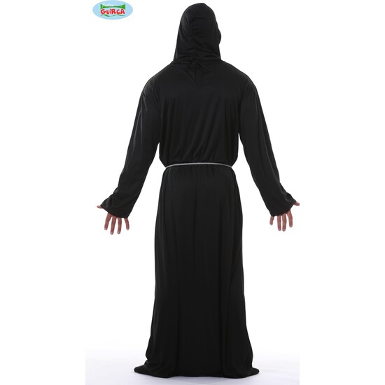 DISFRAZ ADULTO HORROR SHOP TRAJE NEGRO TALLA 52-54 image 2