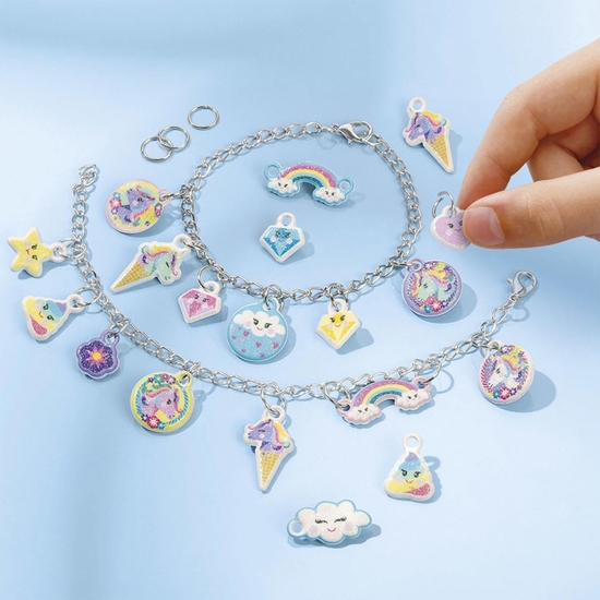 UNICORNIO CREA TUS PULSERAS CON COLGANTES image 2