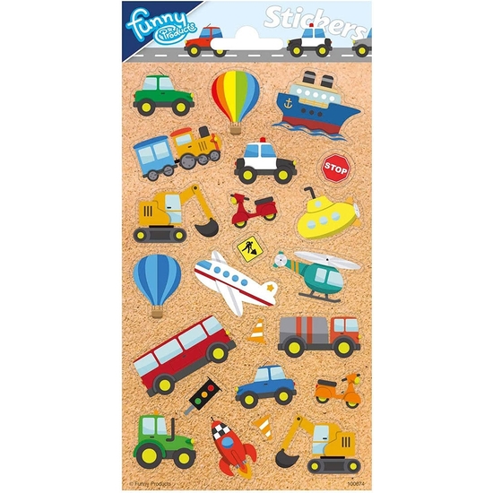 PACK DE PEGATINAS VEHICLES 2 image 0