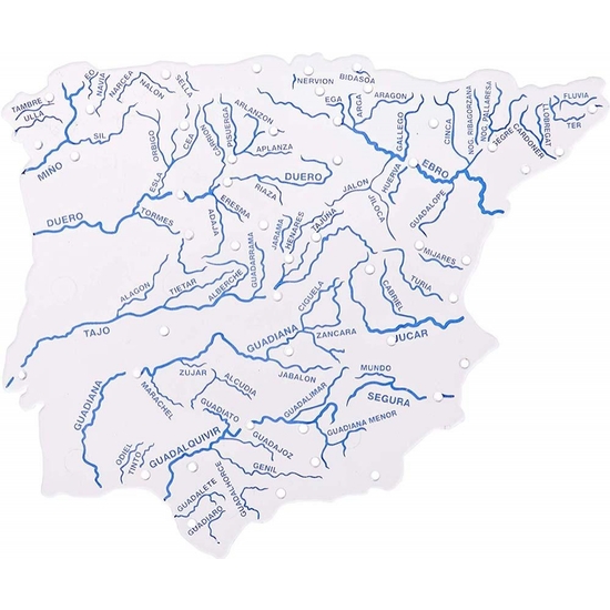 BOLSA C/3 PLANTILLAS MAPAS ESPAÑA 15X12 image 2