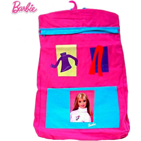 BARBIE BOLSO CUELGAROPA TELA 70X47 CM image 0