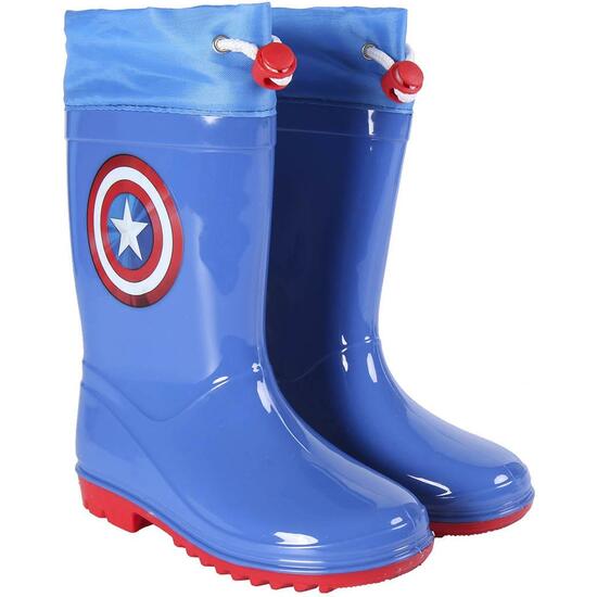 BOTAS LLUVIA PVC AVENGERS BLUE image 2