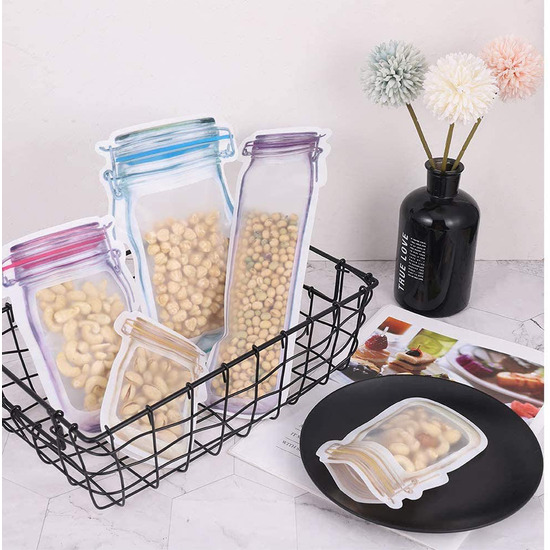 SET 4 BOLSAS ALIMENTOS REUTILABLES 10.5X32CM QUTTIN image 7