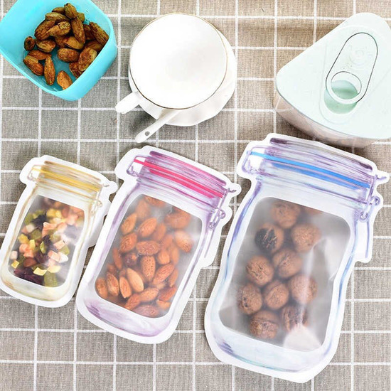 SET 4 BOLSAS ALIMENTOS REUTILABLES 10.5X32CM QUTTIN image 9