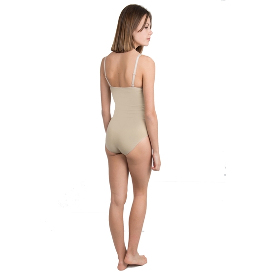 BODY UP REDUCTOR CON FORMA DE PECHO EFECTO 3D BEIGE image 1