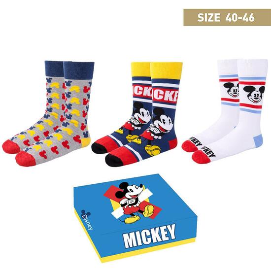 PACK CALCETINES 3 PIEZAS MICKEY SIN COLOR image 0