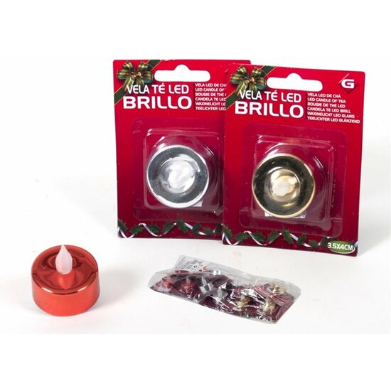 VELA TE LED BRILLO 3.5X4CM 3STD image 0