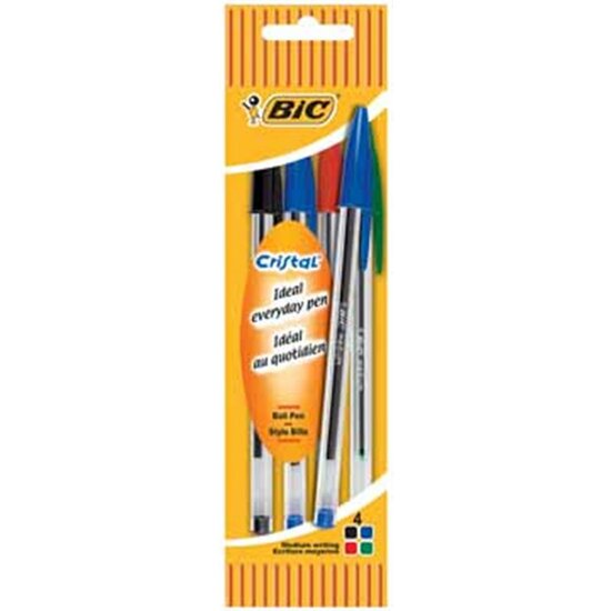 BIC CRISTAL X 5 SURTIDO COLORES image 0