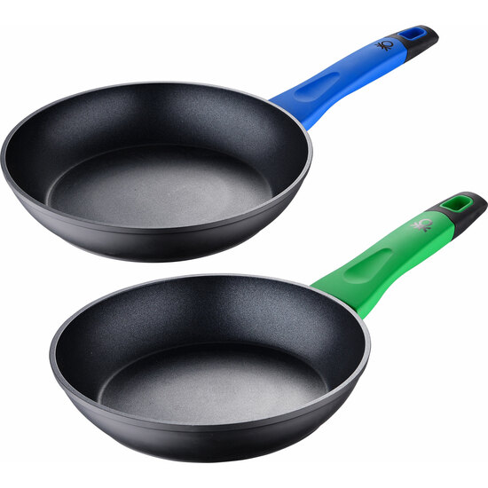 SET 2PC SARTEN ALUMINIO FORJADO - INDUCCIÓN - RAINBOW image 0