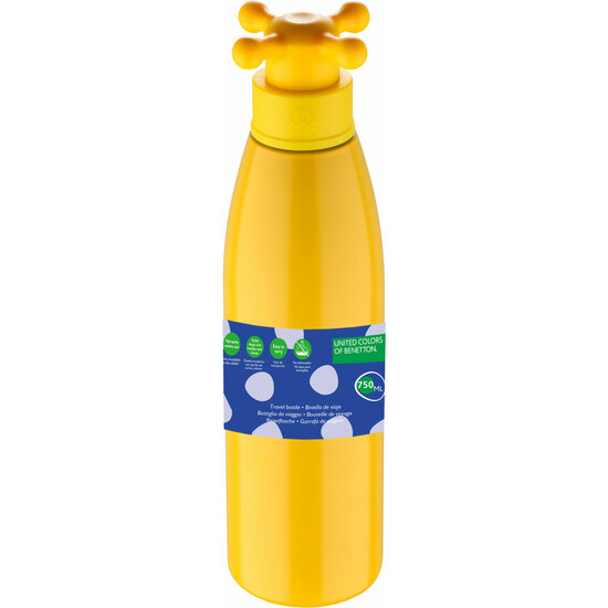 BOTELLA DE AGUA DE 750ML ACERO INOXIDABLE AMARILLO-RAINBOW image 6