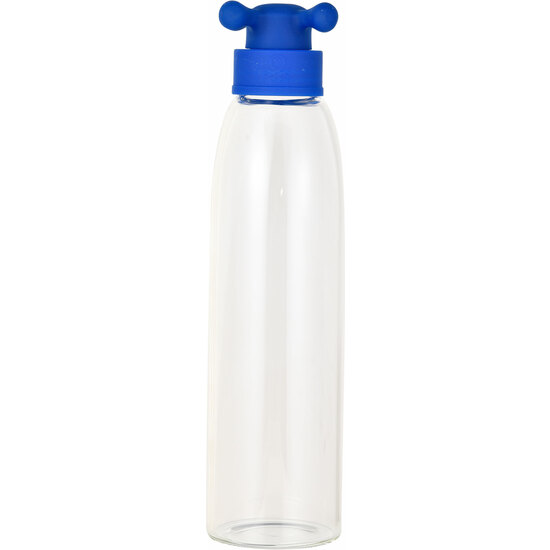 BOTELLA DE AGUA 500ML BOROSILICATO TAPA AZUL DE GRIFO-RAINBOW image 0