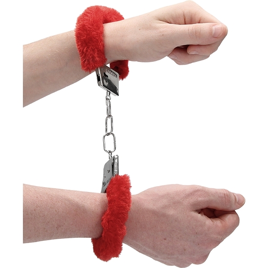 BEGINNERS FURRY HANDCUFFS RED image 6
