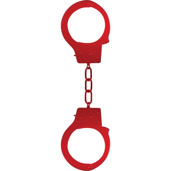BEGINNERS HANDCUFFS RED image 0