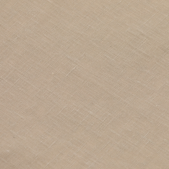 DELANTAL SIN BOLSILLO 100% LINO TAUPE image 4