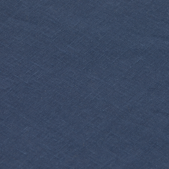 DELANTAL SIN BOLSILLO 100% LINO NIGHT BLUE image 4