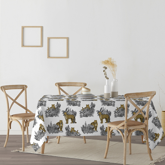 MANTEL RESINADO ANTIMANCHAS MODELO NIARA ANIMALS image 2