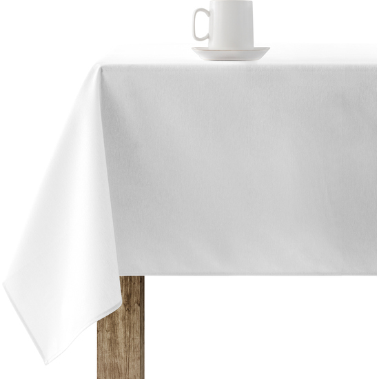 MANTEL RESINADO ANTIMANCHAS XL LISO BLANCO 103 image 0