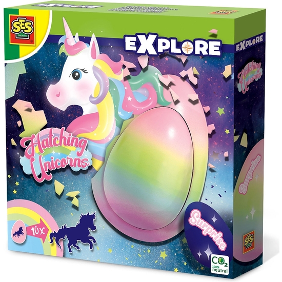 SES EXPLORE HUEVO SORPRESA UNICORNIO image 0