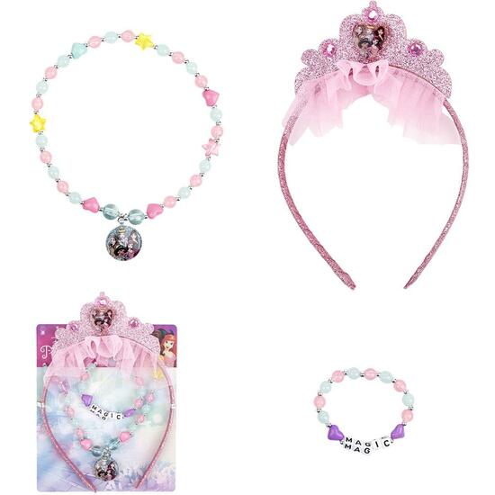 BISUTERIA PACK 4 PIEZAS PRINCESS MULTICOLOR image 0
