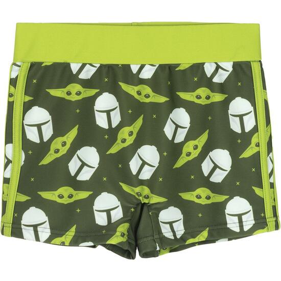 BOXER BAÑO THE MANDALORIAN GREEN image 0