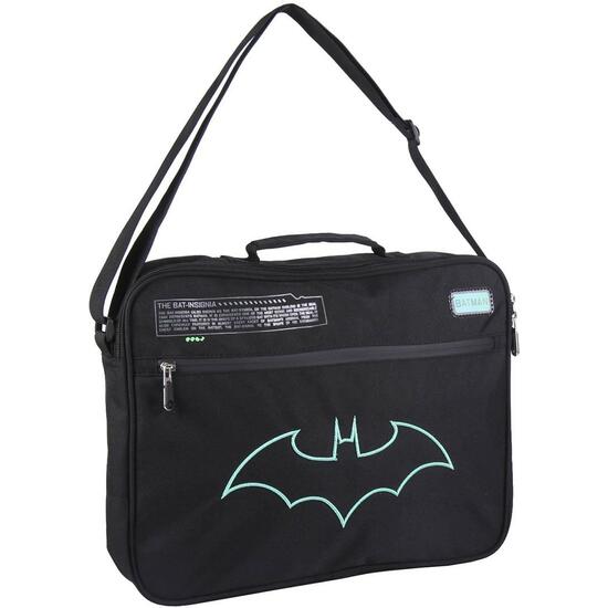 MOCHILA ESCOLAR CARTERONA BATMAN BLACK image 0