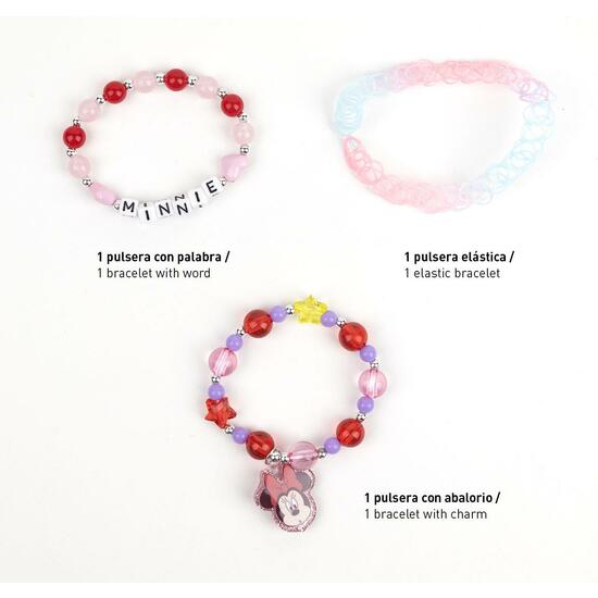 BISUTERIA PULSERA INFANTIL MINNIE MULTICOLOR image 2