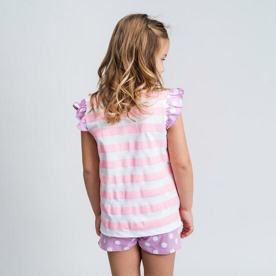 PIJAMA CORTO SINGLE JERSEY TIRANTES PEPPA PIG PINK image 4