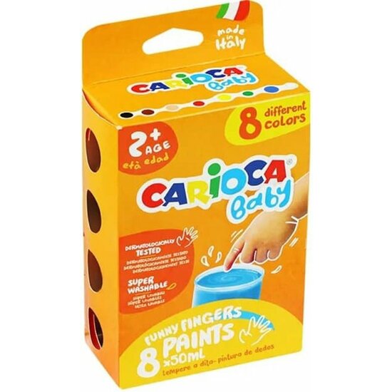 CAJA 8 TEMPERAS BABY 2+ (60 ML) image 0