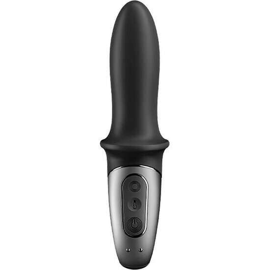 SATISFYER HOT PASSION WARMING ANAL VIBRATOR - BLACK image 2