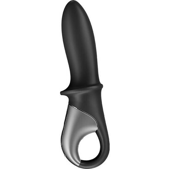 SATISFYER HOT PASSION WARMING ANAL VIBRATOR - BLACK image 4