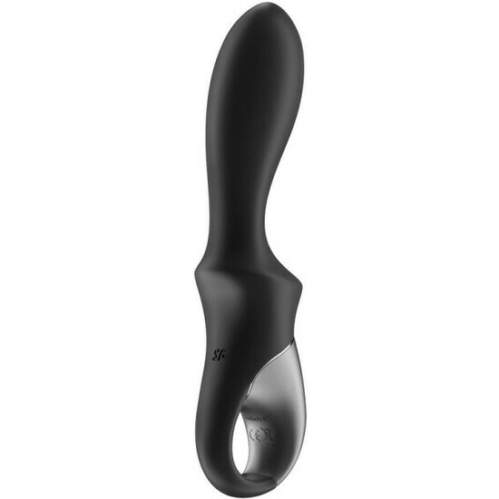 SATISFYER HEAT CLIMAX WARMING ANAL VIBRATOR - BLACK image 4