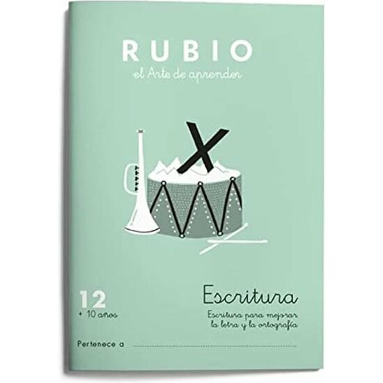 CUADERNO ESCRITURA RUBIO 12 image 0