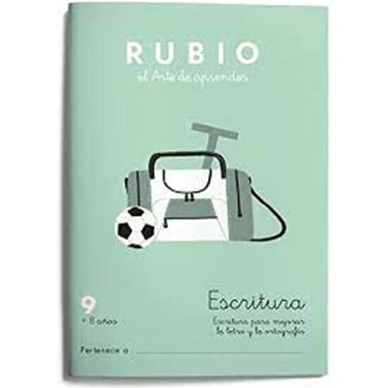 CUADERNO ESCRITURA RUBIO 9 image 0