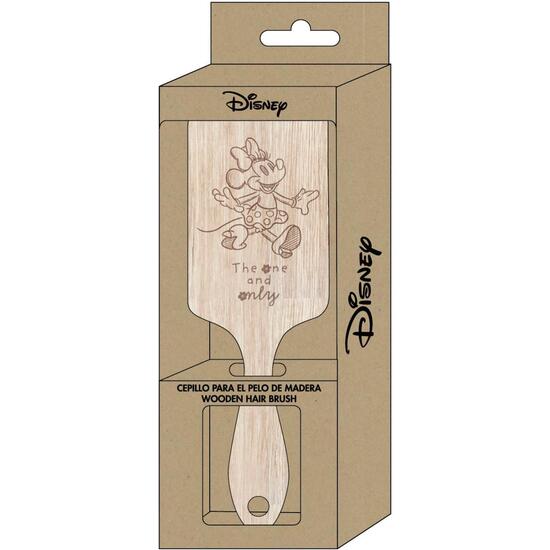 CEPILLOS RECTANGULAR PVC FREE MINNIE BROWN image 0