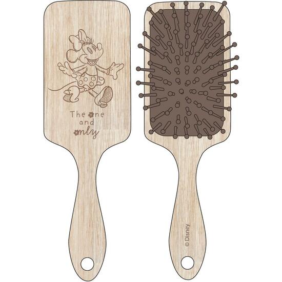 CEPILLOS RECTANGULAR PVC FREE MINNIE BROWN image 1