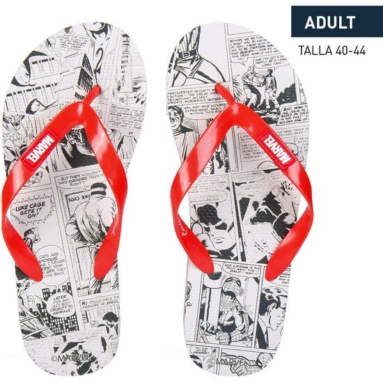 CHANCLAS PREMIUM MARVEL GRAY image 0