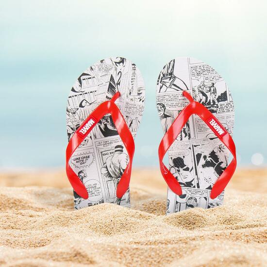 CHANCLAS PREMIUM MARVEL GRAY image 6