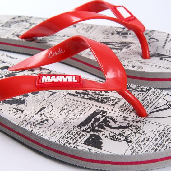 CHANCLAS PREMIUM MARVEL GRAY image 3