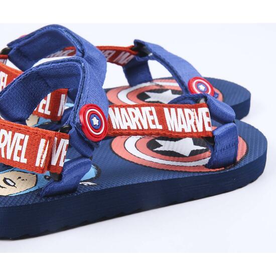 SANDALIAS CASUAL VELCRO MARVEL BLUE image 4