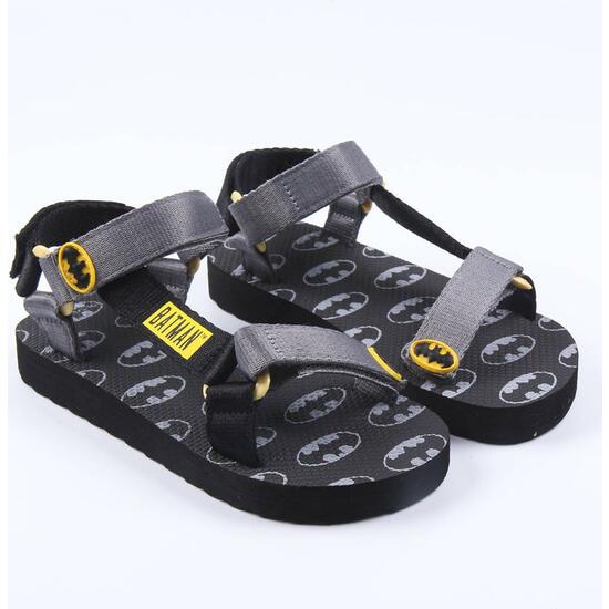 SANDALIAS CASUAL VELCRO BATMAN BLACK image 2