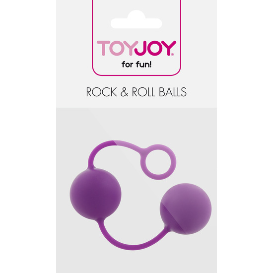 ROCK AND ROLL BALLS PURPLE image 1